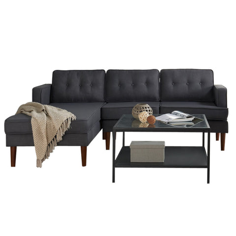 Danbury Grey Sectional Sofa